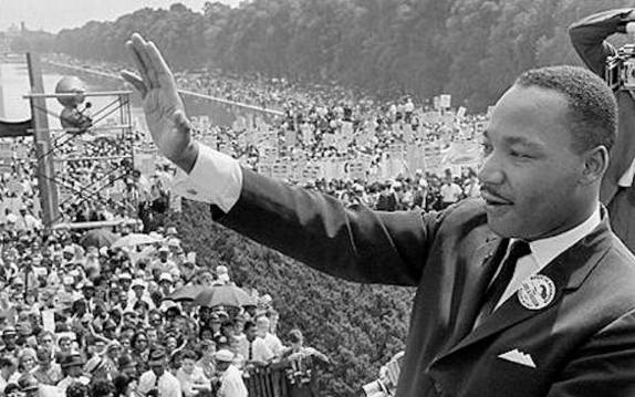 Martin Luther King no dia do famoso discurso 'I Have a Dream'  (/AFP/Getty Images)